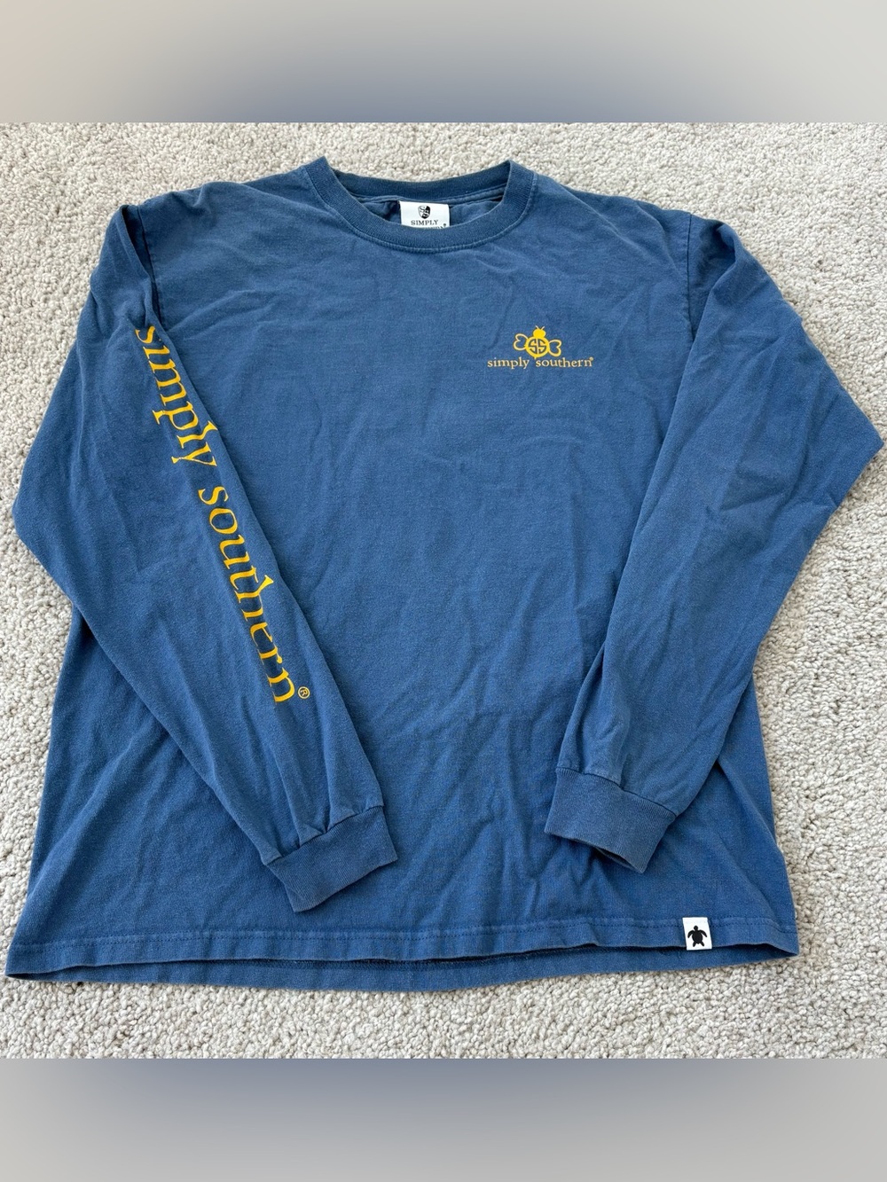 Simply Southern Women’s Long Sleeve Tee with Sleeve Print